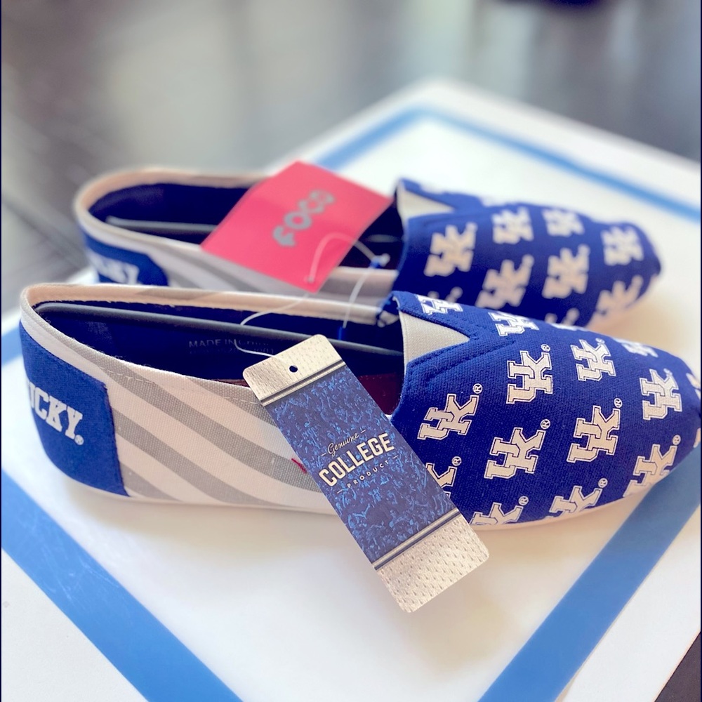 University of Kentucky UK slipons!